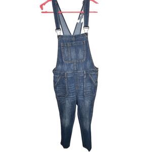 GAP Relaxed Blue Denim Medium Indigo Women’s Overalls Size M